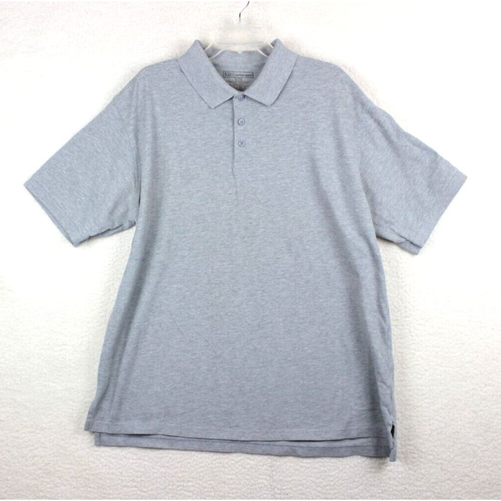 5.11 Tactical Polo Shirt Men's Size XL Short Sleeve Gray